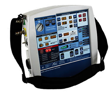 Now Equipped with the New AHP 300 Transport Ventilator